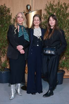 German Film Award, Nominees Evening Irene Höfer, Sabine Lidl, Martina Goedicke Nominees Evening, German Film Award, State Representation of North Rhine-Westphalia, Berlin Date 25 04 2026 Copyright: xx