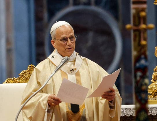 April 26, 2026, Vatican City, VATICAN: Pope Leo XIV presides over a Holy Mass with Priestly Ordinations, in St. Peter s Basilica, Vatican City, 26 April 2026. ANSA GIUSEPPE LAMI. Vatican City VATICAN  - ZUMAa110 20260426_zaf_a110_001 Copyright: xGiuseppexLamix
