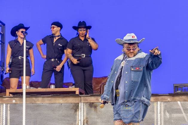 April 25, 2026, Indio, California, U.S: TEDDY SWIMS during Stagecoach Music Festival at Empire Polo Club in Indio, California Indio U.S  - ZUMAs135 20260425_zap_s135_086 Copyright: xDanielxDeSloverx