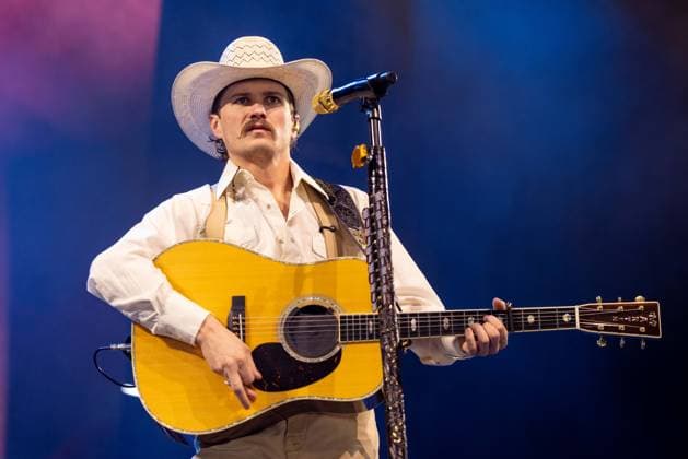 April 25, 2026, Indio, California, U.S: Musician BRAXTON KEITH during Stagecoach Music Festival at Empire Polo Club in Indio, California Indio U.S  - ZUMAs135 20260425_zap_s135_019 Copyright: xDanielxDeSloverx