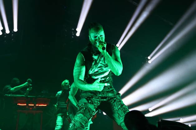 The Prodigy performing at OVO Arena in London LONDON, ENGLAND - APRIL 25: Maxim of ˜The Prodigy™ performing at OVO Arena, Wembley on April 25, 2026 in London, England. CAP MAR MAR Great Britain Copyright: xMartinxHarris CapitalxPicturesx