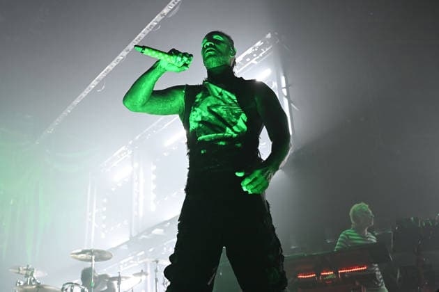 The Prodigy performing at OVO Arena in London LONDON, ENGLAND - APRIL 25: Maxim of ˜The Prodigy™ performing at OVO Arena, Wembley on April 25, 2026 in London, England. CAP MAR MAR Great Britain Copyright: xMartinxHarris CapitalxPicturesx