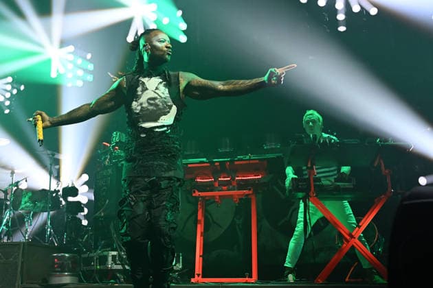 The Prodigy performing at OVO Arena in London LONDON, ENGLAND - APRIL 25: Maxim and Liam Howlett of ˜The Prodigy™ performing at OVO Arena, Wembley on April 25, 2026 in London, England. CAP MAR MAR Great Britain Copyright: xMartinxHarris CapitalxPicturesx