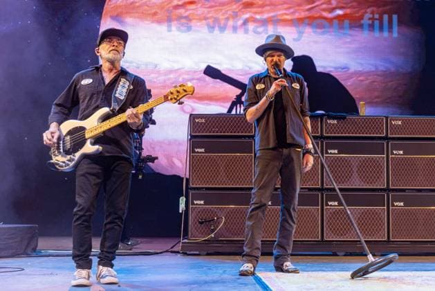 April 25, 2026, Indio, California, U.S: RAYMOND HARDY and BILLY BOB THORNTON of The Boxmasters during Stagecoach Music Festival at Empire Polo Club in Indio, California Indio U.S  - ZUMAs135 20260425_zap_s135_009 Copyright: xDanielxDeSloverx