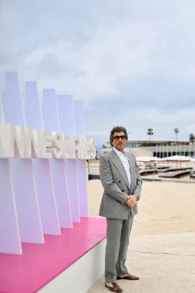 9th Cannes Series - Jury Long Photocall. FC CANNES, FRANCE - APRIL 26 Vincent Elbaz attends the Jury Long Photocall at the 9th Canneseries International Festival at Plage Du Majestic on April 26, 2026 in Cannes, France.. Photo by Franck Castel ABACAPRESS.COM Cannes France  Copyright: xCastelxFranck ABACAx