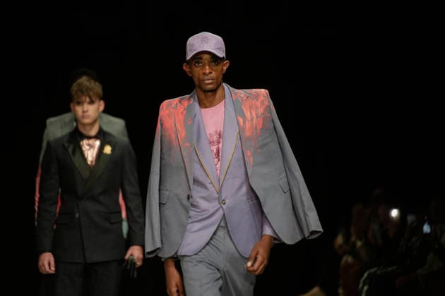 (260426) -- JOHANNESBURG, April 26, 2026 -- Models present creations during the South African Fashion Week in Johannesburg, South Africa, April 25, 2026. (Photo by Xinhua) SOUTH AFRICA-JOHANNESBURG-FASHION WEEK IhsaanxHaffejee 