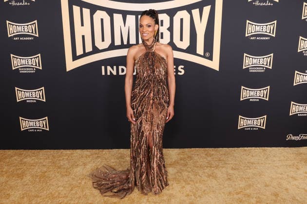 Homeboy Industries 2026 Lo Maximo Awards and Fundraising Gala at the JW Marriott Featuring: Goapele Where: Los Angeles, California, United States When: 26 Apr 2026 Credit: Faye s Vision Cover Images EDITORIAL USE ONLY. NOT FOR USE BY NEWSPAPERS BASED IN THE UK. Copyright: xx coverimg55645895