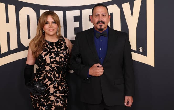 Homeboy Industries 2026 Lo Maximo Awards and Fundraising Gala at the JW Marriott Featuring: Yadi Rivera, Emilio Rivera Where: Los Angeles, California, United States When: 26 Apr 2026 Credit: Faye s Vision Cover Images EDITORIAL USE ONLY. NOT FOR USE BY NEWSPAPERS BASED IN THE UK. Copyright: xx coverimg55645872