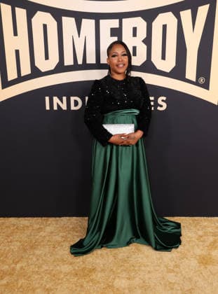 Homeboy Industries 2026 Lo Maximo Awards and Fundraising Gala at the JW Marriott Featuring: JacQueena Mathews Hayes Where: Los Angeles, California, United States When: 26 Apr 2026 Credit: Faye s Vision Cover Images EDITORIAL USE ONLY. NOT FOR USE BY NEWSPAPERS BASED IN THE UK. Copyright: xx coverimg55645743