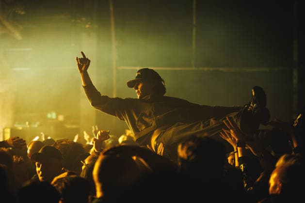 Kreator live in Copenhagen, Denmark Copenhagen, Denmark. 25th, April 2026. Concert goers seen at a live concert with the German thrash metal band Kreator at Poolen in Copenhagen. Denmark, Copenhagen  Copyright: xGonzalesxPhoto ChristianxHjorthx