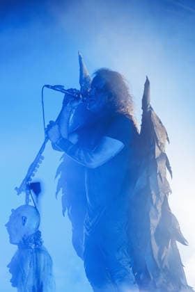 Kreator live in Copenhagen, Denmark Copenhagen, Denmark. 25th, April 2026. The German thrash metal band Kreator performs a live concert at Poolen in Copenhagen. Here vocalist and guitarist Miland Petrozza is seen live on stage. Denmark, Copenhagen  Copyright: xGonzalesxPhoto ChristianxHjorthx