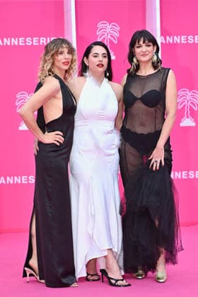 Pink Carpet - The 9th Canneseries International Festival - Day 4 FC CANNES, FRANCE - APRIL 26 Marta Loza, Ana Boga and Marta Bassols attend Day Four of the 9th Canneseries International Festival on April 26, 2026 in Cannes, France. Photo by Franck Castel ABACAPRESS.COM Cannes France  Copyright: xCastelxFranck ABACAx
