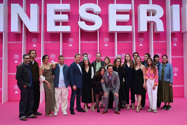 Pink Carpet - The 9th Canneseries International Festival - Day 4 FC CANNES, FRANCE - APRIL 26 doc vendee globe attend Day Four of the 9th Canneseries International Festival on April 26, 2026 in Cannes, France. Photo by Franck Castel ABACAPRESS.COM Cannes France  Copyright: xCastelxFranck ABACAx