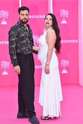 Pink Carpet - The 9th Canneseries International Festival - Day 4 FC CANNES, FRANCE - APRIL 26 David Menéndez and Ana Boga attend Day Four of the 9th Canneseries International Festival on April 26, 2026 in Cannes, France. Photo by Franck Castel ABACAPRESS.COM Cannes France  Copyright: xCastelxFranck ABACAx