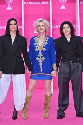 Pink Carpet - The 9th Canneseries International Festival - Day 4 FC CANNES, FRANCE - APRIL 26 Hiba Bennani, Olivia Côte, Roman Doduik attend Day Four of the 9th Canneseries International Festival on April 26, 2026 in Cannes, France. Photo by Franck Castel ABACAPRESS.COM Cannes France  Copyright: xCastelxFranck ABACAx