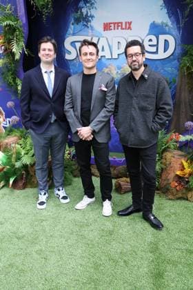 Premiere of Swapped LOS ANGELES, CALIFORNIA - APRIL 26: John Whittington, Robert Snow and Christian Magalhaes at the Premiere of Netflix s Swapped at Netflix Tudum Theater on April 26, 2026 in Los Angeles, California. Credit: AdMedia EDITORIAL USE ONLY  Copyright: xx AdMediax admphotostwo984716