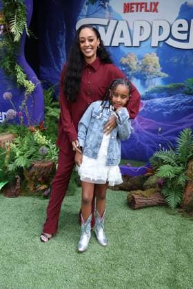 Premiere of Swapped LOS ANGELES, CALIFORNIA - APRIL 26: Tia Mowry at the Premiere of Netflix s Swapped at Netflix Tudum Theater on April 26, 2026 in Los Angeles, California. Credit: AdMedia EDITORIAL USE ONLY  Copyright: xx AdMediax admphotostwo984724
