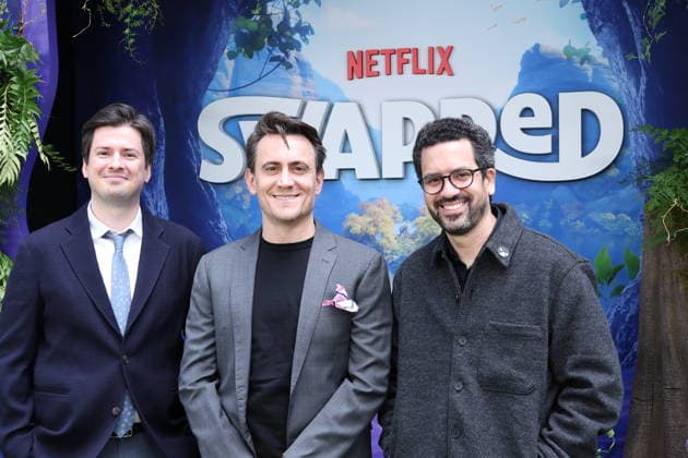 Premiere of Swapped LOS ANGELES, CALIFORNIA - APRIL 26: John Whittington, Robert Snow and Christian Magalhaes at the Premiere of Netflix s Swapped at Netflix Tudum Theater on April 26, 2026 in Los Angeles, California. Credit: AdMedia EDITORIAL USE ONLY  Copyright: xx AdMediax admphotostwo984740