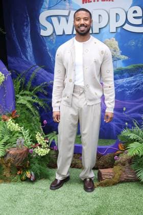 Premiere of Swapped LOS ANGELES, CALIFORNIA - APRIL 26: Michael B. Jordan at the Premiere of Netflix s Swapped at Netflix Tudum Theater on April 26, 2026 in Los Angeles, California. Credit: AdMedia EDITORIAL USE ONLY  Copyright: xx AdMediax admphotostwo984755