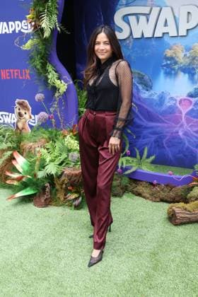 Premiere of Swapped LOS ANGELES, CALIFORNIA - APRIL 26: Erin Lim Rhodes at the Premiere of Netflix s Swapped at Netflix Tudum Theater on April 26, 2026 in Los Angeles, California. Credit: AdMedia EDITORIAL USE ONLY  Copyright: xx AdMediax admphotostwo984823