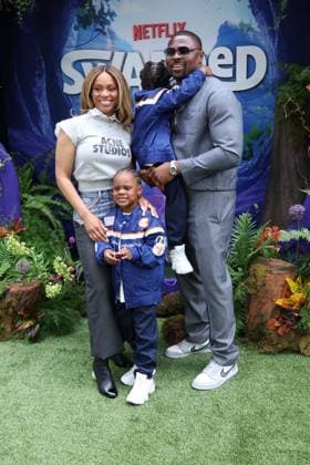 LOS ANGELES, CALIFORNIA - APRIL 26: Khalil Mack & Family at the Premiere of Netflix s Swapped at Netflix Tudum Theater on April 26, 2026 in Los Angeles, California. Copyright: xAdMediax MediaPunchx