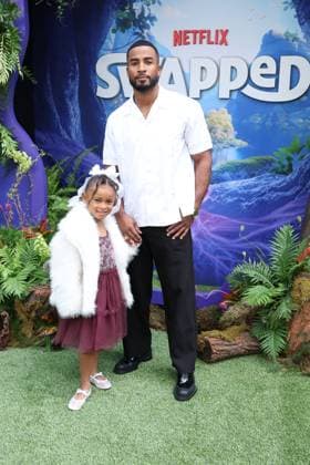 LOS ANGELES, CALIFORNIA - APRIL 26: Lenox Theus & Michael B. Jordan at the Premiere of Netflix s Swapped at Netflix Tudum Theater on April 26, 2026 in Los Angeles, California. Copyright: xAdMediax MediaPunchx
