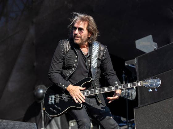 SaO PAULO, SP - 26.04.2026: BANGERS OPEN AIR 2026 - Presentation of the American hard rock band Winger this Sunday (26), during the second day of the Bangers Open Air festival. The band& 39;s lineup consists of Kip Winger (Bassist and Vocalist), Reb Beach (Guitar and Backing Vocalist), Rod Morgenstein (Drums, Percussion and Backing Vocalist) and John Roth (Keyboards, Guitar and Backing Vocalist). x2933029x  EmersonxSantos