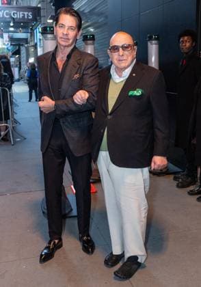 April 26, 2026, Bronx, New York, USA: Clive Davis (R) attends Lost Boys opening night on Broadway at Palace Theatre in New York, NY on April 26, 2026. Bronx USA  - ZUMAr339 20260426_znp_r339_155 Copyright: xLevxRadinx