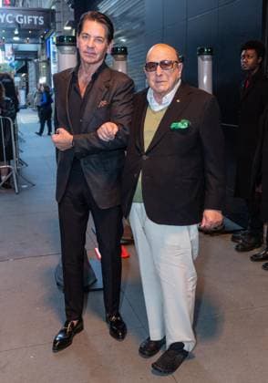 April 26, 2026, Bronx, New York, USA: Clive Davis (R) attends Lost Boys opening night on Broadway at Palace Theatre in New York, NY on April 26, 2026. Bronx USA  - ZUMAr339 20260426_znp_r339_154 Copyright: xLevxRadinx