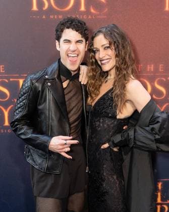 April 26, 2026, Bronx, New York, USA: Darren Criss and Mia Criss attend Lost Boys opening night on Broadway at Palace Theatre in New York, NY on April 26, 2026. Bronx USA  - ZUMAr339 20260426_znp_r339_135 Copyright: xLevxRadinx