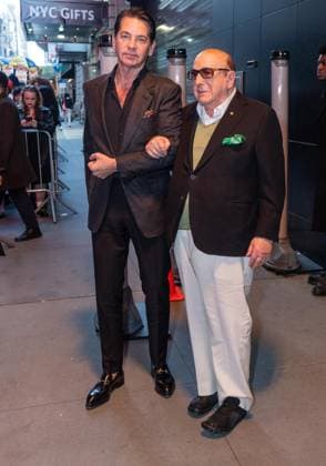 April 26, 2026, Bronx, New York, USA: Clive Davis (R) attends Lost Boys opening night on Broadway at Palace Theatre in New York, NY on April 26, 2026. Bronx USA - ZUMAr339 20260426_znp_r339_153 Copyright: xLevxRadinx