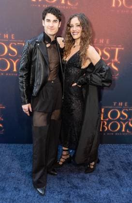 April 26, 2026, Bronx, New York, USA: Darren Criss and Mia Criss attend Lost Boys opening night on Broadway at Palace Theatre in New York, NY on April 26, 2026. Bronx USA  - ZUMAr339 20260426_znp_r339_134 Copyright: xLevxRadinx