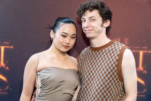 April 26, 2026, Bronx, New York, USA: Helen J. Shen and Andrew Barth Feldman attend Lost Boys opening night on Broadway at Palace Theatre in New York, NY on April 26, 2026. Bronx USA - ZUMAr339 20260426_znp_r339_140 Copyright: xLevxRadinx