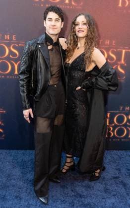 April 26, 2026, Bronx, New York, USA: Darren Criss and Mia Criss attend Lost Boys opening night on Broadway at Palace Theatre in New York, NY on April 26, 2026. Bronx USA - ZUMAr339 20260426_znp_r339_133 Copyright: xLevxRadinx
