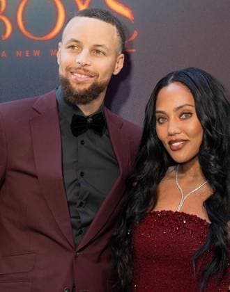 April 26, 2026, Bronx, New York, USA: Steph Curry and Ayesha Curry attend Lost Boys opening night on Broadway at Palace Theatre in New York, NY on April 26, 2026. Bronx USA  - ZUMAr339 20260426_znp_r339_086 Copyright: xLevxRadinx