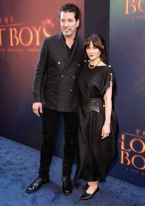 April 26, 2026, Bronx, New York, USA: Jonathan Scott and Zooey Deschanel attend Lost Boys opening night on Broadway at Palace Theatre in New York, NY on April 26, 2026. Bronx USA - ZUMAr339 20260426_znp_r339_114 Copyright: xLevxRadinx
