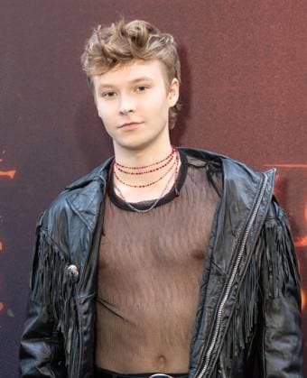 April 26, 2026, Bronx, New York, USA: Ryan Behan attends Lost Boys opening night on Broadway at Palace Theatre in New York, NY on April 26, 2026. Bronx USA  - ZUMAr339 20260426_znp_r339_047 Copyright: xLevxRadinx