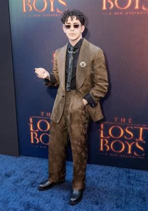 April 26, 2026, Bronx, New York, USA: Ali Louis Bourzgui attends Lost Boys opening night on Broadway at Palace Theatre in New York, NY on April 26, 2026. Bronx USA  - ZUMAr339 20260426_znp_r339_030 Copyright: xLevxRadinx