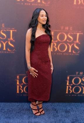 April 26, 2026, Bronx, New York, USA: Ayesha Curry attends Lost Boys opening night on Broadway at Palace Theatre in New York, NY on April 26, 2026. Bronx USA - ZUMAr339 20260426_znp_r339_088 Copyright: xLevxRadinx