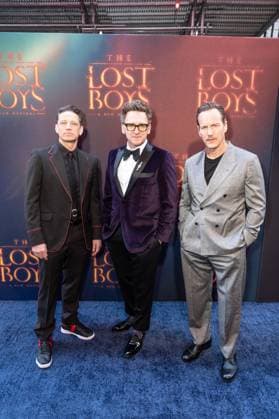 April 26, 2026, Bronx, New York, USA: James Carpinello, Marcus Chait and Patrick Wilson attend Lost Boys opening night on Broadway at Palace Theatre in New York, NY on April 26, 2026. Bronx USA - ZUMAr339 20260426_znp_r339_073 Copyright: xLevxRadinx