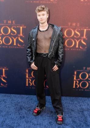 April 26, 2026, Bronx, New York, USA: Ryan Behan attends Lost Boys opening night on Broadway at Palace Theatre in New York, NY on April 26, 2026. Bronx USA - ZUMAr339 20260426_znp_r339_046 Copyright: xLevxRadinx