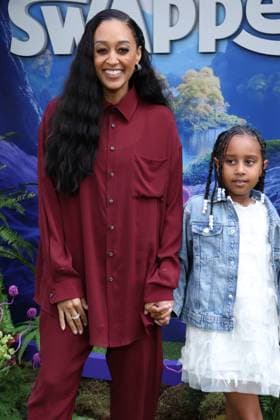 LOS ANGELES, CALIFORNIA APRIL 26 Tia Mowry at the Premiere of Netflix s Swapped at Netflix Tudum Theater on April 26, 2026 in Los Angeles, California Credit AdMedia 455412 2026 04 26  Copyright: xAdMediax STAR_455412_012