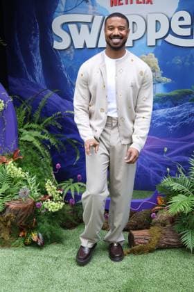 LOS ANGELES, CALIFORNIA APRIL 26 Michael B Jordan at the Premiere of Netflix s Swapped at Netflix Tudum Theater on April 26, 2026 in Los Angeles, California Credit AdMedia 455412 2026 04 26  Copyright: xAdMediax STAR_455412_046