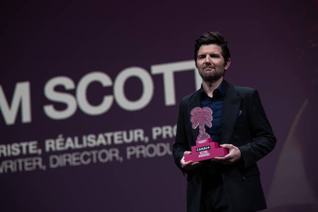 Canneseries 2026 Adam Scott a lhonneur Adam Scott receives the Canal Icon award during a ceremony at the 9th Canneseries International Festival in Cannes, France on April 26, 2026 Photo by Loran Mafar Starface 455415 2026 04 26 Cannes Fidji Scott, Adam  Copyright: xLoranxMafarx xStarfacex STAR_455415_005