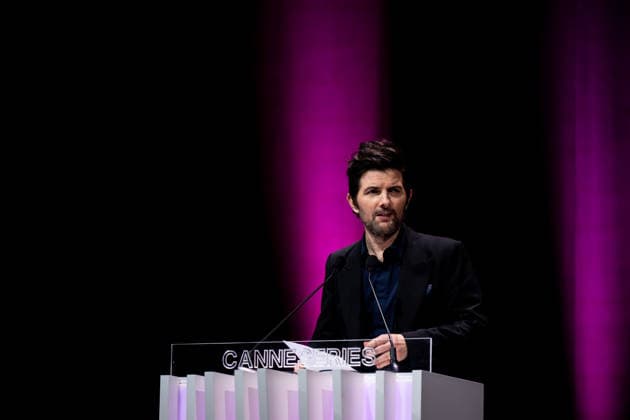 Canneseries 2026 Adam Scott a lhonneur Adam Scott receives the Canal Icon award during a ceremony at the 9th Canneseries International Festival in Cannes, France on April 26, 2026 Photo by Loran Mafar Starface 455415 2026 04 26 Cannes Fidji Scott, Adam  Copyright: xLoranxMafarx xStarfacex STAR_455415_011