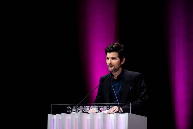 Canneseries 2026 Adam Scott a lhonneur Adam Scott receives the Canal Icon award during a ceremony at the 9th Canneseries International Festival in Cannes, France on April 26, 2026 Photo by Loran Mafar Starface 455415 2026 04 26 Cannes Fidji Scott, Adam  Copyright: xLoranxMafarx xStarfacex STAR_455415_012