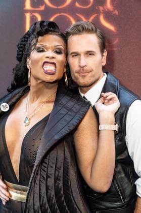 April 26, 2026, New, New York, USA: PEPPERMINT (L) attends Lost Boys opening night on Broadway at Palace Theatre in New York. New York USA  - ZUMAr339 20260426_znp_r339_110 Copyright: xLevxRadinx