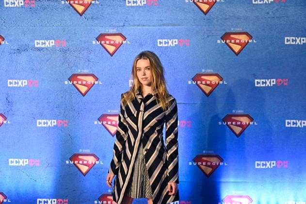 Supergirl Photocall in Mexico City Actress Milly Alcock poses for photos during the Supergirl photocall as part of the pop culture festival CCXP Comic Con Experience at Centro Banamex on April 26, 2026 in Mexico City, Mexico. (Photo by Carlos Tischler Eyepix Group) Copyright: xCarlosxTischler xEyepixxGroupx CT_26042026_182443