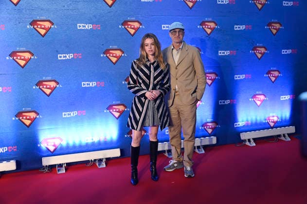 Supergirl Photocall in Mexico City Actress Milly Alcock and Director Craig Gillespie pose for photos during the Supergirl photocall as part of the pop culture festival CCXP Comic Con Experience at Centro Banamex on April 26, 2026 in Mexico City, Mexico. (Photo by Carlos Tischler Eyepix Group) Copyright: xCarlosxTischler xEyepixxGroupx CT_26042026_182469
