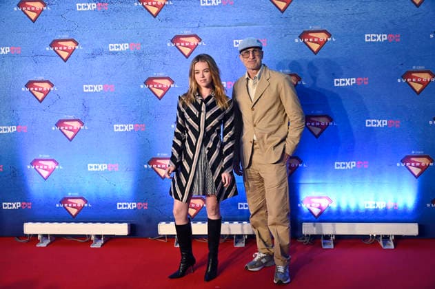 Supergirl Photocall in Mexico City Actress Milly Alcock and Director Craig Gillespie pose for photos during the Supergirl photocall as part of the pop culture festival CCXP Comic Con Experience at Centro Banamex on April 26, 2026 in Mexico City, Mexico. (Photo by Carlos Tischler Eyepix Group) Copyright: xCarlosxTischler xEyepixxGroupx CT_26042026_182447